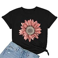 Shirts for Women Spring Dressy Short Loose Fashion T-Shirt Top O-Neck Women Printing Blouse Shirt Women's Blou
