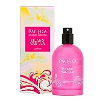 Pacifica Beauty, Island Vanilla Spray Perfume, Natural & Essential Oils, Sugar, Vanilla, Jasmine, Eau De Toilette, 2 OZ