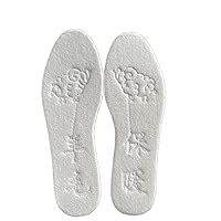 Winter Warm Insoles Wool Thicken Soft Shoes Pads Breathable Skin-Friendly Cotton Cashmere Keep Warm Insole (Color : D, Size : 41-255mm)