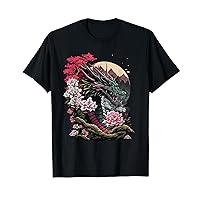 Japanese Aesthetic Dragon japanese art Japan Tattoo T-Shirt