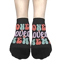 One Loved Meme Cotton Socks Hidden Womens Socks