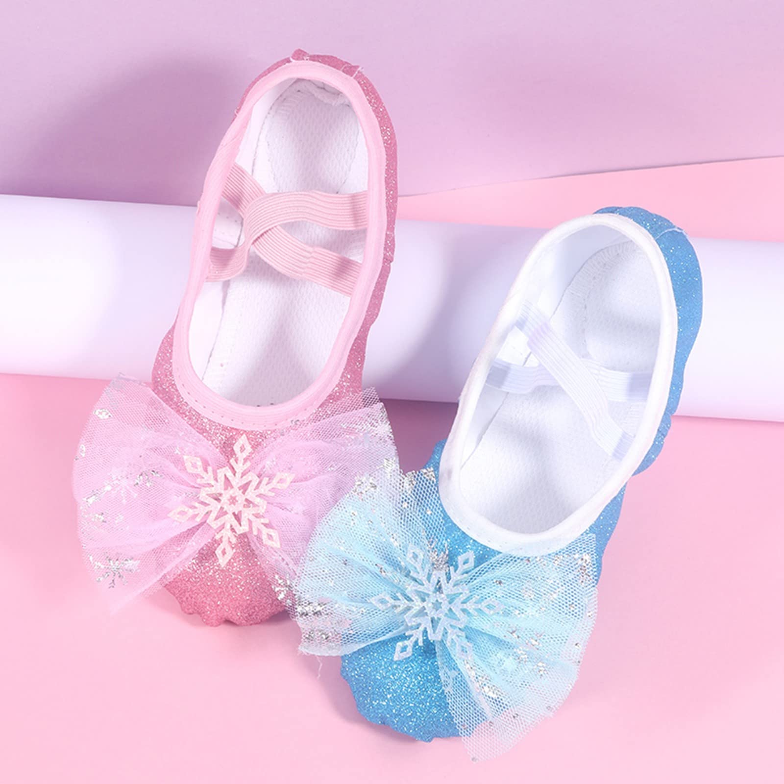TODOZO Children Shoes Dance Shoes Warm Dance Ballet Performance Indoor Shoes Yoga Dance Shoes Kids Toddler Shoes Girls