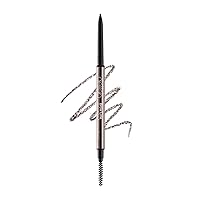delilah - Retractable Eye Brow Pencil with Brush - Sable - Long-Lasting Defined Brows - Slim Shaped - All Day Wear - Vegan - Paraben Free - 0.002 Oz