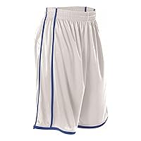 Alleson Athletic 535PY - Basketball Shorts Yout - S - WH/RY