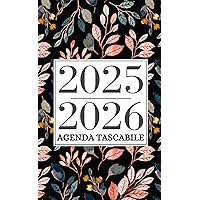 2 Anni Agenda Tascabile Mensile 2025-2026: Pianificatore da Gennaio 2025 a Dicembre 2026 con Calendario, Appuntamenti, Note e Molto Altro, 24 ... Piccola da Borsa Formato Circa A6. (Italian Edition)