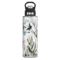 Tervis Kelly Ventura Protea Triple Walled Insulated Tumbler Travel Cup Keeps Drinks Cold, 40oz Wide Mouth Bottle, Stainless Steel