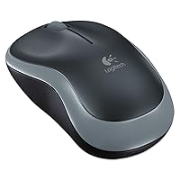 Logitech 910002225 M185 Wireless Mouse, Black (LOG910002225)