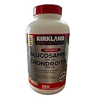 Kirkland Signature Glucosamine HCI 1500mg Chondroitin Sulfate 1200mg 220 Tablets/New Increased Count