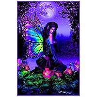 Studio B Fairy Garden - Non Flocked Blacklight Poster (24 x 36 Paper)