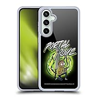 Head Case Designs Officially Licensed Rick and Morty Portal Boyz Season 5 Graphics Soft Gel Case Compatible with Samsung Galaxy S23 FE 5G