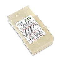 Primal Elements Olive Oil Soap Base - Moisturizing Melt and Pour Glycerin Soap Base for Crafting and Soap Making, Vegan, Cruelty Free, Easy to Cut - 2 Pound