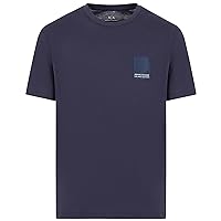 A｜X ARMANI EXCHANGE Men's Limited Milano Edition Regular Fit Patch Logo Tee