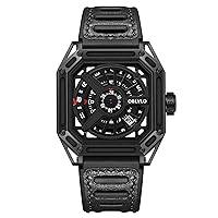 Top Brand Square Sport Watch for Men Fashion Full Steel Mechanical Automatic Watch Waterproof Luminous Wristwatch AK-E