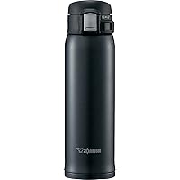 Zojirushi SM-SD48BC Stainless Steel Vacuum Insulated Mug, 1 Count (Pack of 1), Silky Black