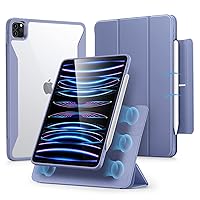 ESR iPad Pro 11 Case with Pencil Holder, Magnetic Cover, and Stand for iPad Pro 11 inch (2022/2021) - Lavender