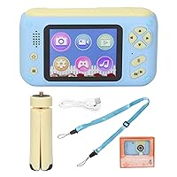 Digital Camera for Toddlers,Kids Camera, Children Selfie Video Camcorder,Dual Camera USB Charging Cartoon Kids Selfie Camera Inbuilt Puzzle Games for Outdoor, Kids Camera Upgrade HD Digital Camer