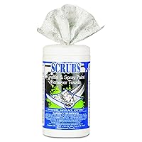 SCRUBS 90130CT Graffiti & Paint Remover Towels, 10 x 12, 30 per Can (Case of 6)