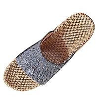 Loafer Mens Slippers Shoes Home Men's On Slip Beach Fashion Slippers Men's slipper Men's Slippers 13