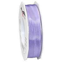 Morex Ribbon French Wired Lyon Ribbon, 1-Inch by 27-Yard Spool, Lavender (46425/25-111)