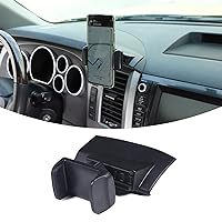 Car Phone Mount Fit Toyot@a Tundra/Sequoia 2007-2013 Car Center Console Phone Holder Mount Dash Clip Mobile Cell Phone Bracket Universal Cell Phone Navigation Bracket for All Smart Phones Accessories