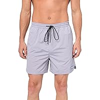 HUGO Men's Relaxed Fit Small Logo Smooth Shorts