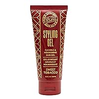 Hair Styling Gel for Men, Weightless All-Day Flexible Hold, 3oz. Original Sweet Tobacco Scent