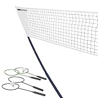 EastPoint Sports Easy Setup Badminton - Step Up, White