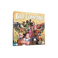 Bad Company Board Game | Gang Heist Themed Set Collection Strategy Game | Fun Family Game for Kids and Adults | Ages 8+ | 1-6 Players | Average Playtime 30-45 Minutes | Made by Matagot