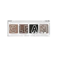 COVERGIRL Clean Fresh Clean Color Eyeshadow – Eyeshadow, Eyeshadow Palette, Shimmer Eyeshadow, Vegan Formula - Classic Smokey, 4g (0.14 oz)