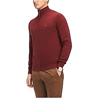 Tommy Hilfiger Mens Quarter Zip Cardigan Sweater