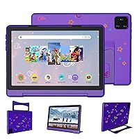 10 inch Android 13 Kids Tablet Octa-Core, 8GRAM+128GB ROM 8000mAh Toddler Tablets for Kids Ages 6-12, Parental Control 1920 *1200 IPS Touchscreen Dual Cameras tablet kid for Boys Girls YouTube Netflix