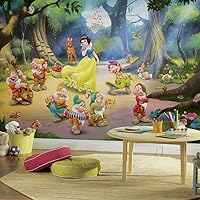 RoomMates Disney Princess Snow White & The Seven Dwarfs Peel and Stick Wall Mural by RoomMates,JL1281M
