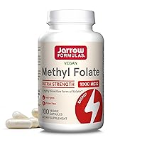 Methyl B-12 5000mcg & Methyl Folate 1000mcg Cellular Energy, Brain Health & Proper Cell Division Support