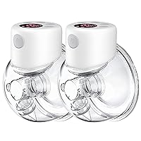  Momcozy Breast Pump S12 Pro Hands-Free, Wearable & Wireless  Pump with Soft Double-Sealed Flange, 3 Modes & 9 Levels Double Electric  Pump Portable, Smart Display, 24mm, 2 Pack, Elegant White 