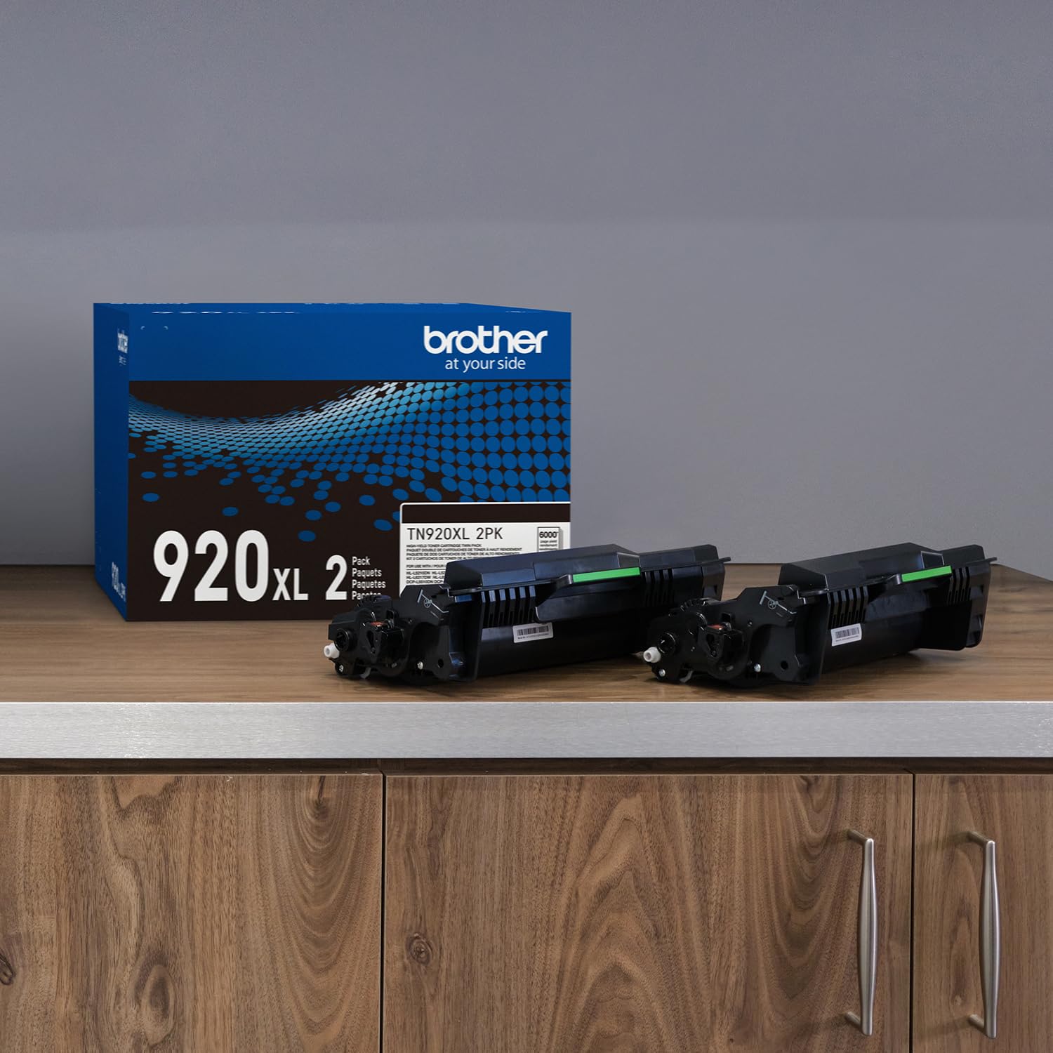 Brother Genuine Cartridge TN920XL High Yield Black Toner Twin Pack, 2 Pack, HL-L5210DN, HL-L5210DW, HL-L5210DWT, HL-L5215DW, HL-L6210DW, HL-L6210DWT, HL-L6310DW,MFC-L6810DW