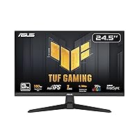 ASUS TUF Gaming 25” (24.5 viewable) 1080P Gaming Monitor (VG259Q3A) – FHD, 180Hz, 1ms, Fast IPS, Extreme Low Motion Blur, FreeSync, Variable Overdrive, Speakers, 99% sRGB, Shadow Boost 3yr Warranty