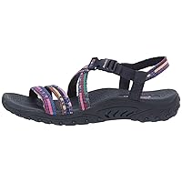 Skechers Womens Reggae Sew Me Boho Woven Strappy Slingback