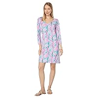 Lilly Pulitzer 3/4 Sleeve Tessa V-Neck Dress