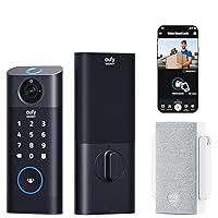 Video Smart Lock S330, Chime Included, 3-in-1 Camera+Doorbell+Fingerprint Keyless Entry,BHMA, WiFi Door Lock,App Remote Control,2K HD,No Monthly Fee,SD Card Required