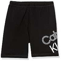 Calvin Klein Girls' Performance Bike Shorts, Soft & Stretchy with Flat Waistband & Snug Fit