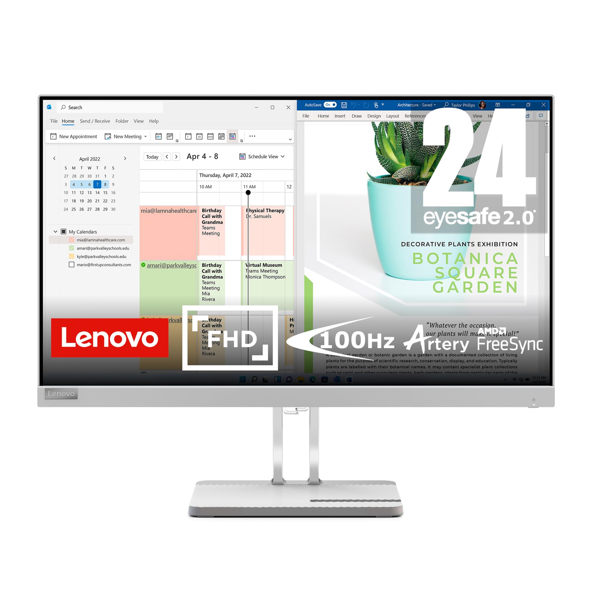 Lenovo L24e-40 – Everyday Monitor - 23.8