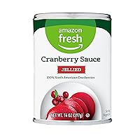 Amazon Fresh, Regular Jellied Cranberry Sauce, 14 Oz