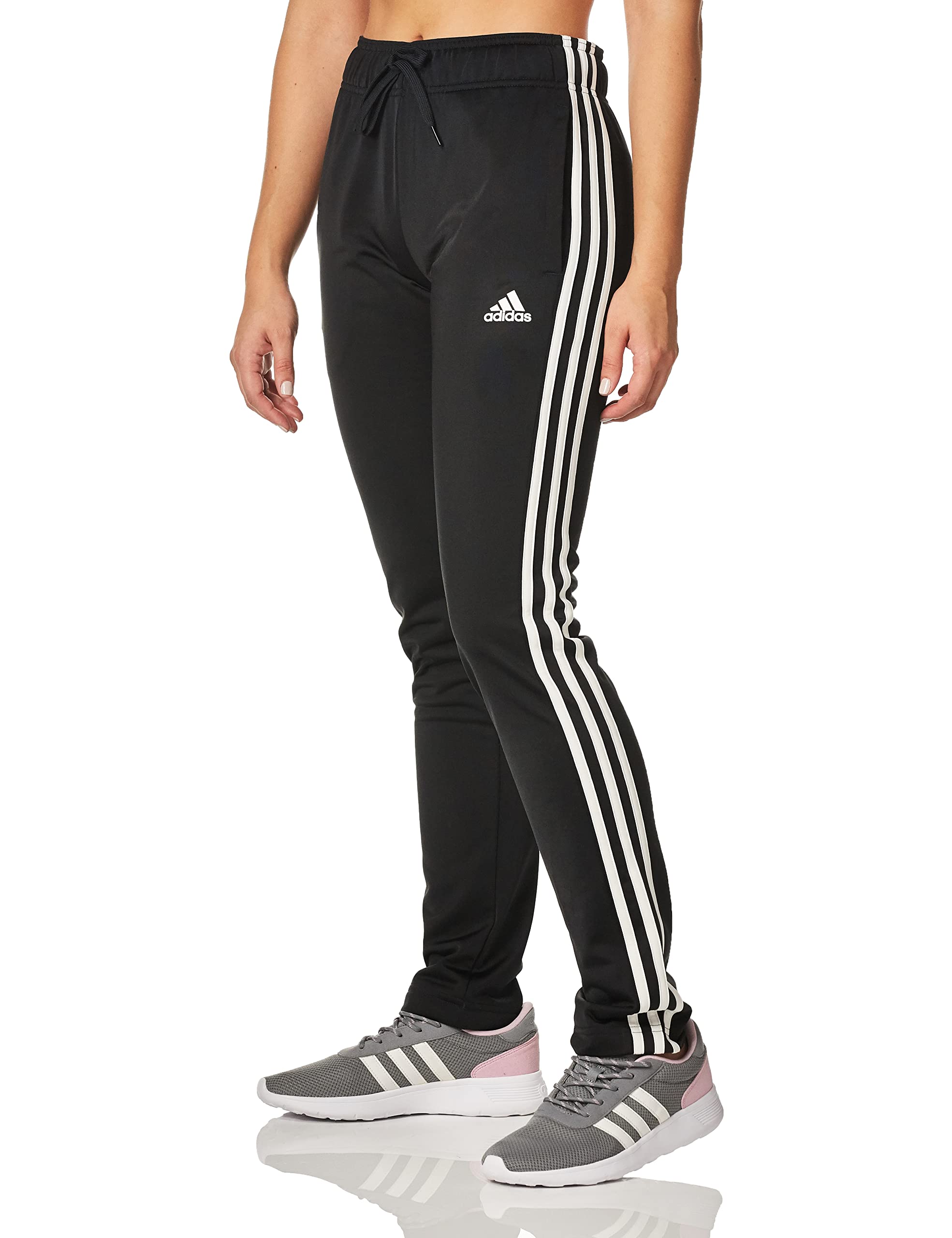 adidas Women's Warm-up Tricot Regular 3-Stripes Track Pants