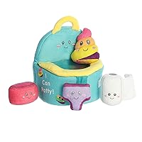 ebba™ Engaging Baby Talk™ My First Potty™ Baby Stuffed Animal - Sensory Delight - Interactive Learning - Multicolor 7 Inches