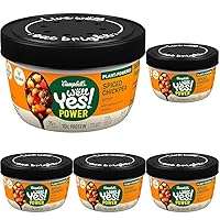Campbell's Well Yes! Power Soup Bowl Spiced Chickpea Soup, Vegetarian Soup, 11.1 Oz Microwavable Bowl (Pack of 5)
