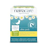 Natracare Cotton Natural Feminine Ultra Pads Regular With Wings By Natracare, 14 Ea, 14 Count