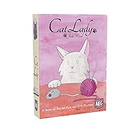 AEG Cat Lady - Original Card Game, Collect and Rescue Cats and Strays, Family Fun, Cute Art, 2 to 4 Players, 30 Minute Play Time, for Ages 14 and Up, Alderac Entertainment Group