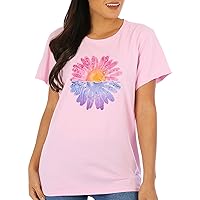 Under Watercolor Daisy Short Sleeve Crusher™ Tee