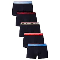 Men's 5 Pack Premium Essentials Trunks, Black