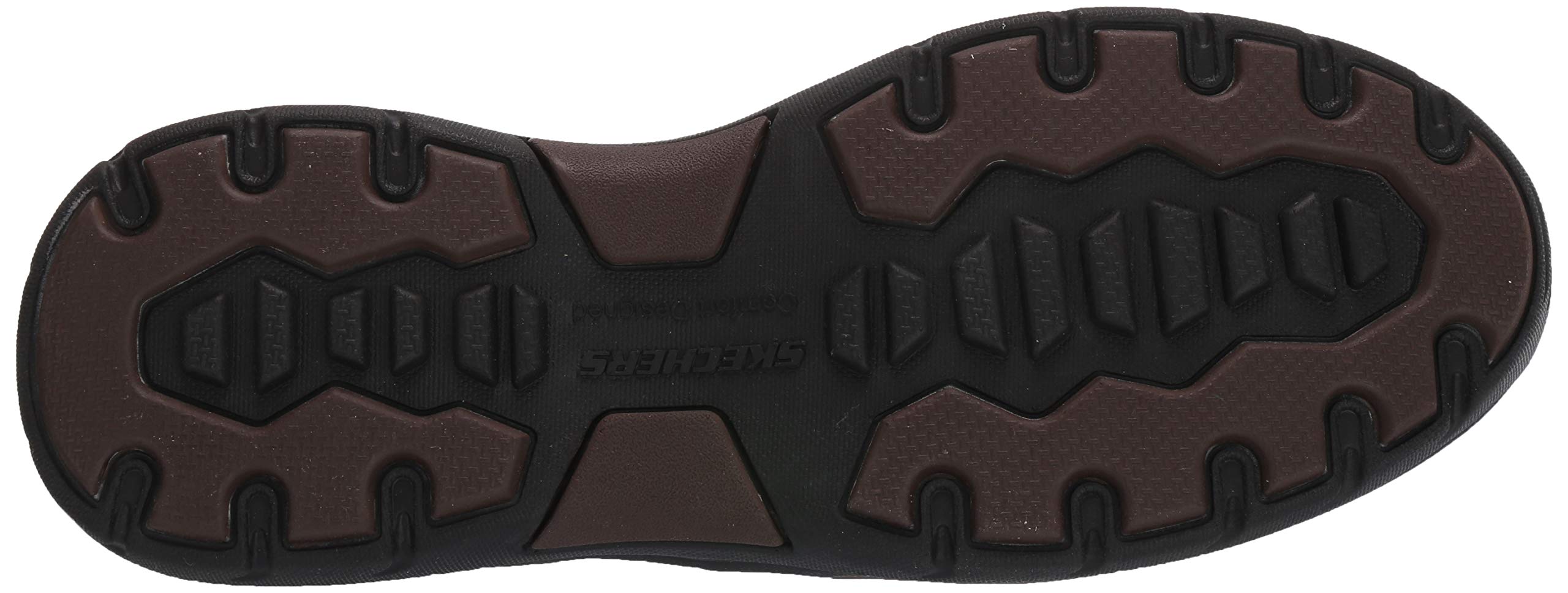 Skechers Men's Expended-Seveno Leather Slip on Moccasin